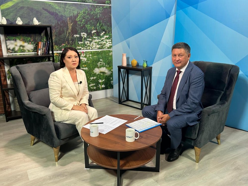 Еңбек заңнамасының өзекті мәселелері - «ALTAI» телеарнасына берген сұхбатта