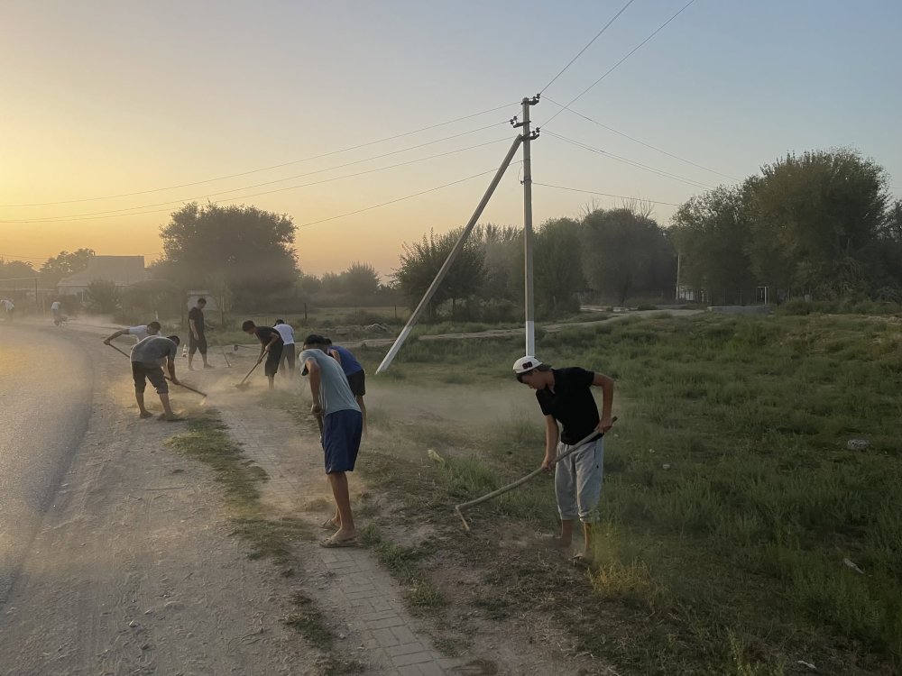 МАҚТААРАЛДА ҮЛГІЛІ АУЫЛЫНЫҢ ТҰРҒЫНДАРЫ ҮЛГІ КӨРСЕТТІ