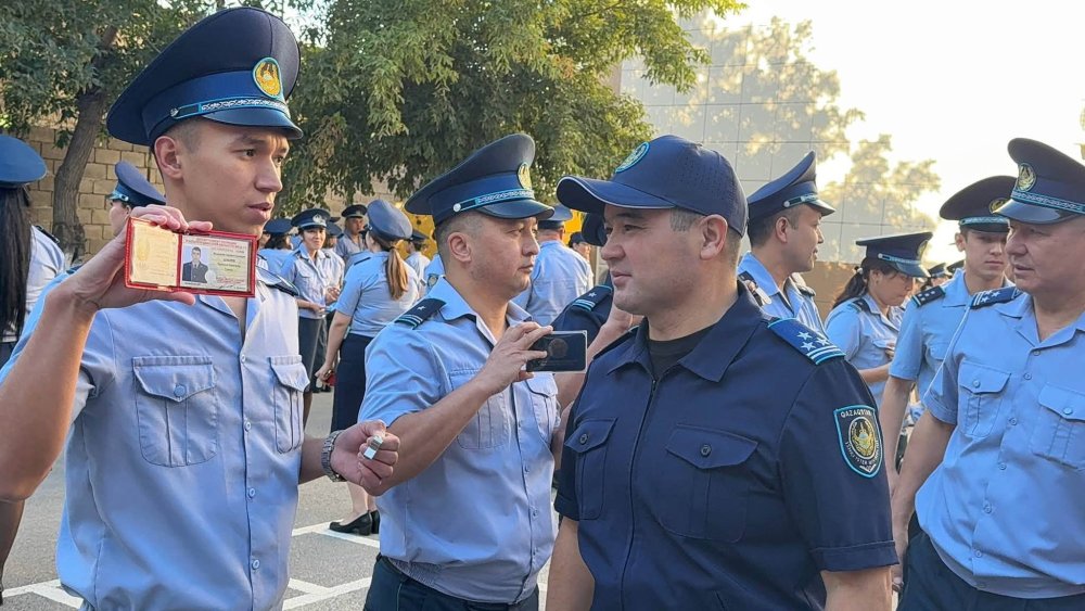 Қызылордада тәртіп сақшыларының қызметтік дайындығы пысықталды