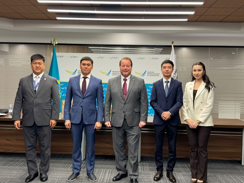 Қазақстанның авиациялық әкімшілігі мен Көлік оқиғалары мен инциденттерін тергеп-тексеру орталығы Өзара түсіністік туралы меморандумға қол қойды