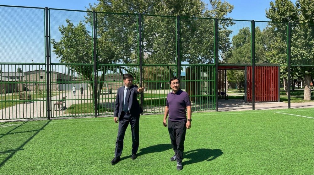 Абай ауданында жаңа гүлзар пайдалануға беріледі