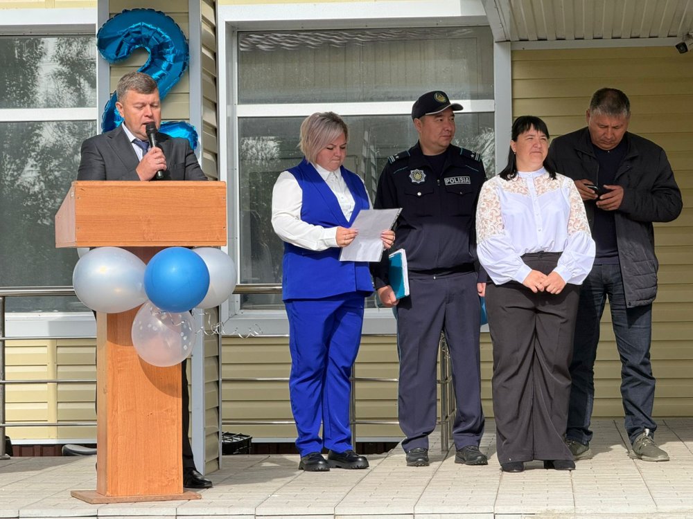 2026 жылдың 1 қыркүйегінде жаңа 2026-2027 оқу жылының басталуына арналған салтанатты рәсім өтті!
