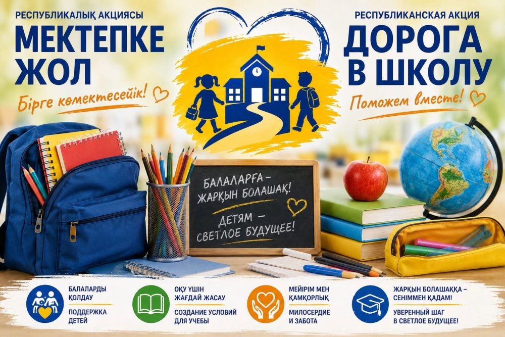 Аудандық мәслихат депутаттары — оқушыларды қолдау мақсатында