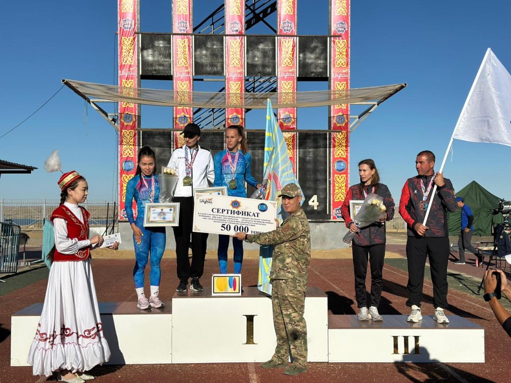 Жезқазғанда Қазақстан ТЖМ өрт сөндіру-құтқару спорты бойынша чемпионаттарының алғашқы күні аяқталды