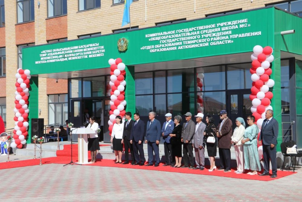 STEM мен робототехника кабинеттері бар жаңа мектеп Кеңқияқта ашылды