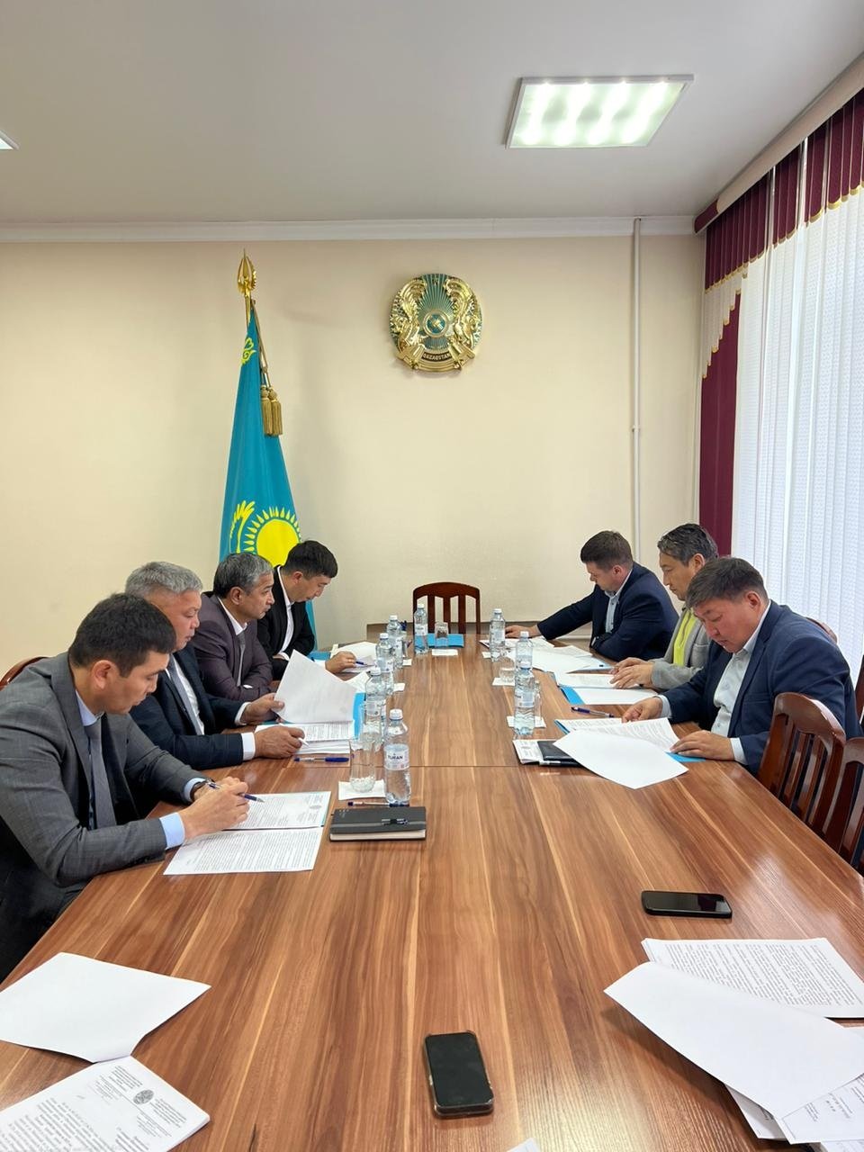 2026 жылдың 1 қыркүйегінде М. Тохановтың төрағалығымен Шахтинск қалалық мәслихатының уақытша жұмыс комиссиясының отырысы өтті.