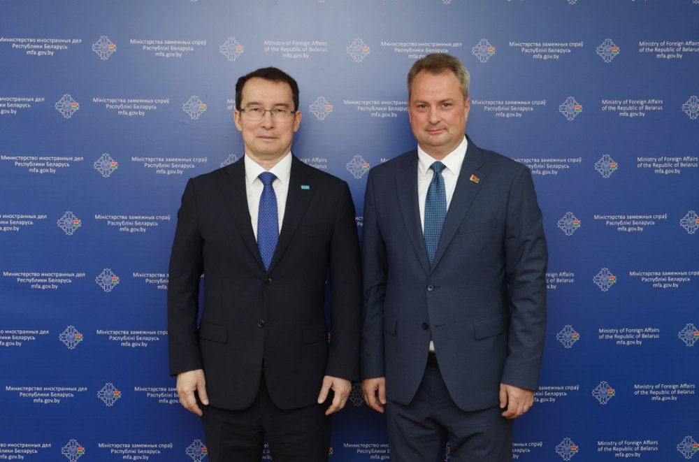 Қазақстан Елшісі Беларусь Республикасы Сыртқы істер министрінің орынбасарымен кездесті