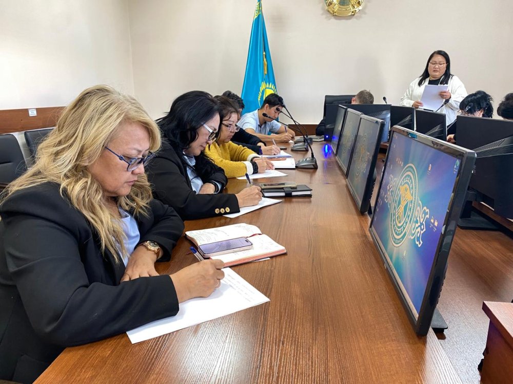 «Ұлттық диктант» жобасы аясында жаппай диктант жазу