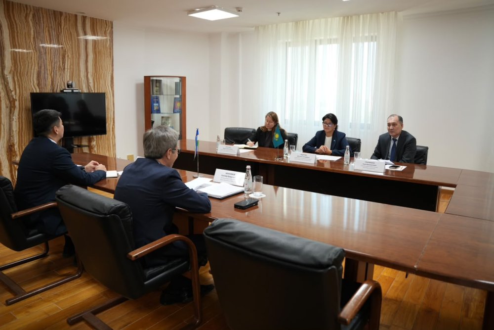 ҚР Әділет министрлігінің Зияткерлік меншік құқығы комитеті Өзбекстанның Қазақстандағы Елшілігімен зияткерлік меншік саласындағы ынтымақтастық мәселелерін талқылады