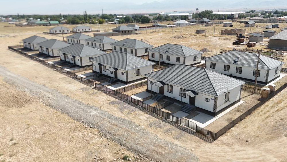 Тұрар Рысқұлов ауданында баспана кілттері табысталды