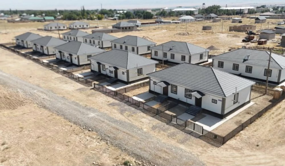 Тұрар Рысқұлов ауданында баспана кілттері табысталды