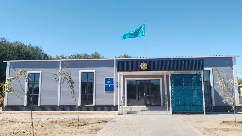Кәлпе ауылында жаңа әкімшілік ғимараты ашылды
