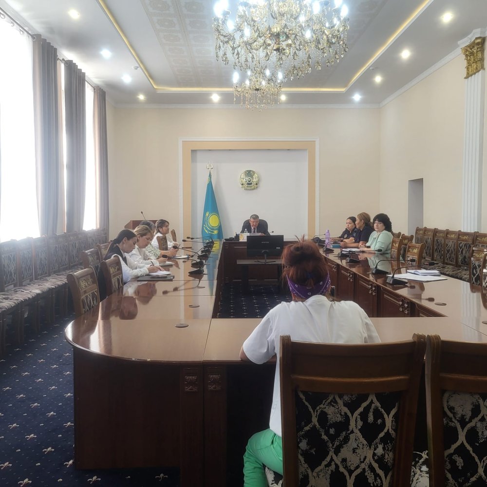 26 августа 2026 года в 11.00 часов прошло заседание комиссии по делам несовершеннолетних и защите их прав при акимате района имени Габита Мусрепова.