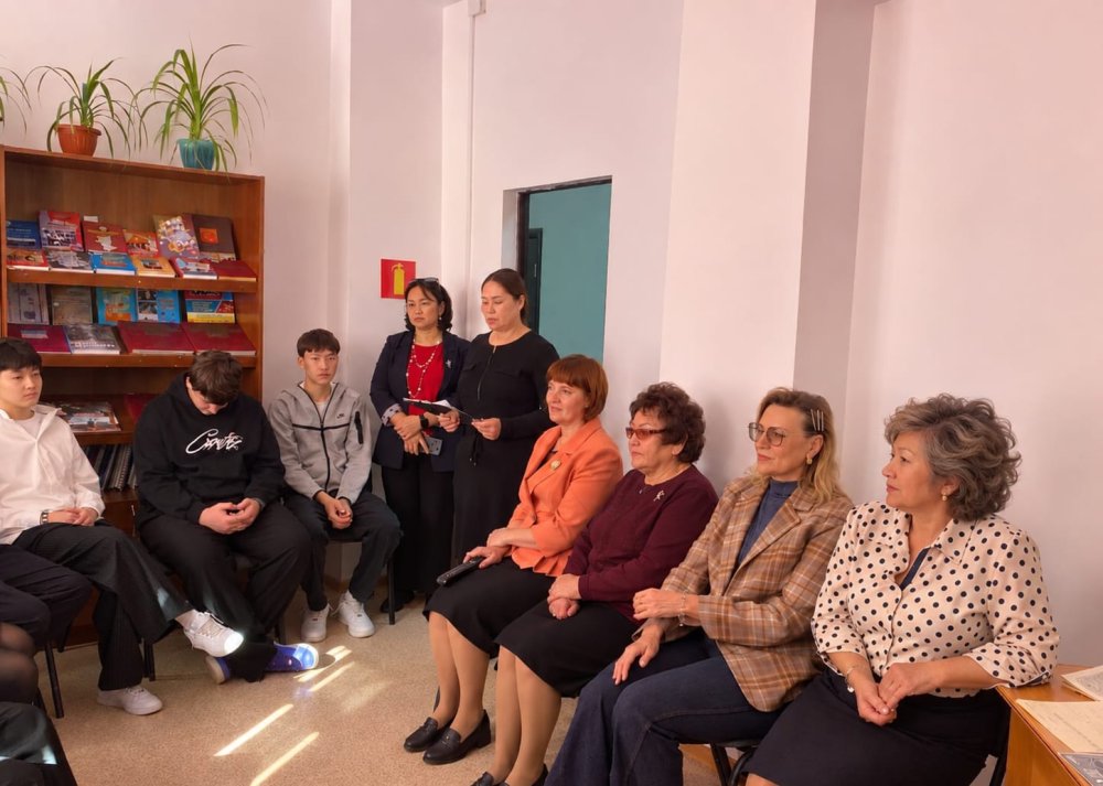 Встреча «Две судьбы, один путь», посвященная юбилейным датам Отличников народного просвещения Казахской ССР Романюк Тамары Петровны и Гачкевич Ольги Карловны
