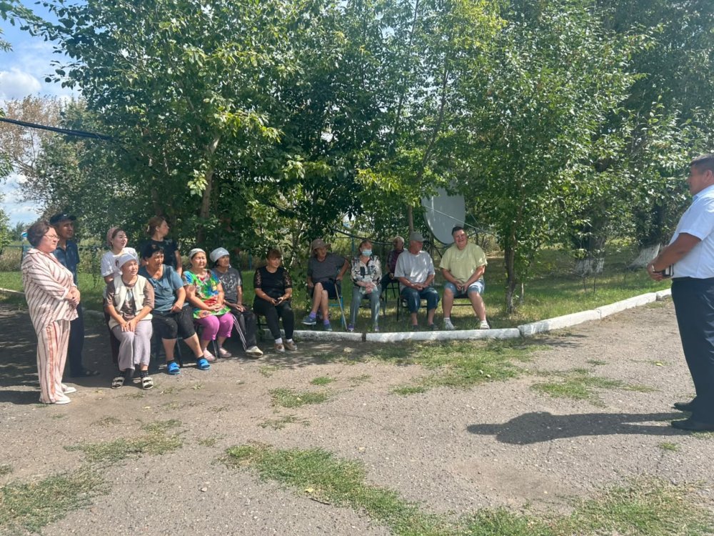 Встреча с населением