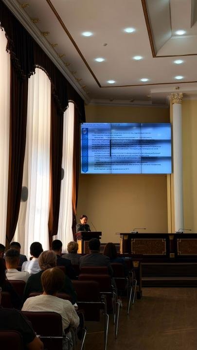 И.о. руководителя Департамента приняла участие в совещании, проведённом в областном акимате под председательством заместителя акима области А. Амреновой