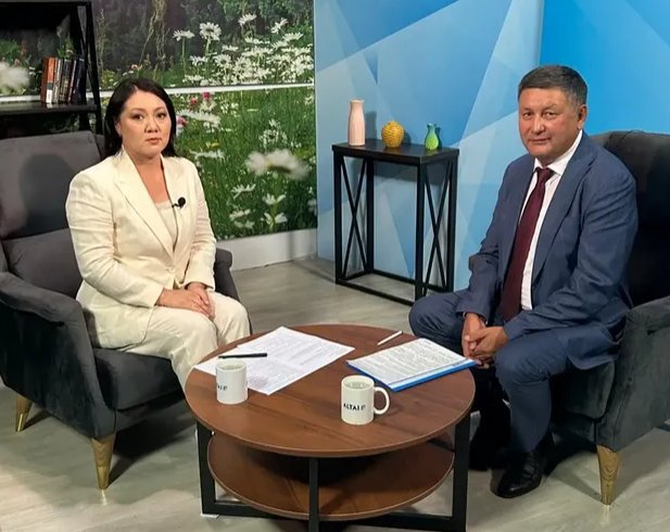 Руководитель департамента Кизатов Бакытбек Курманбекович дал интервью областному телеканалу «ALTAI» по вопросам безопасности и охраны труда.