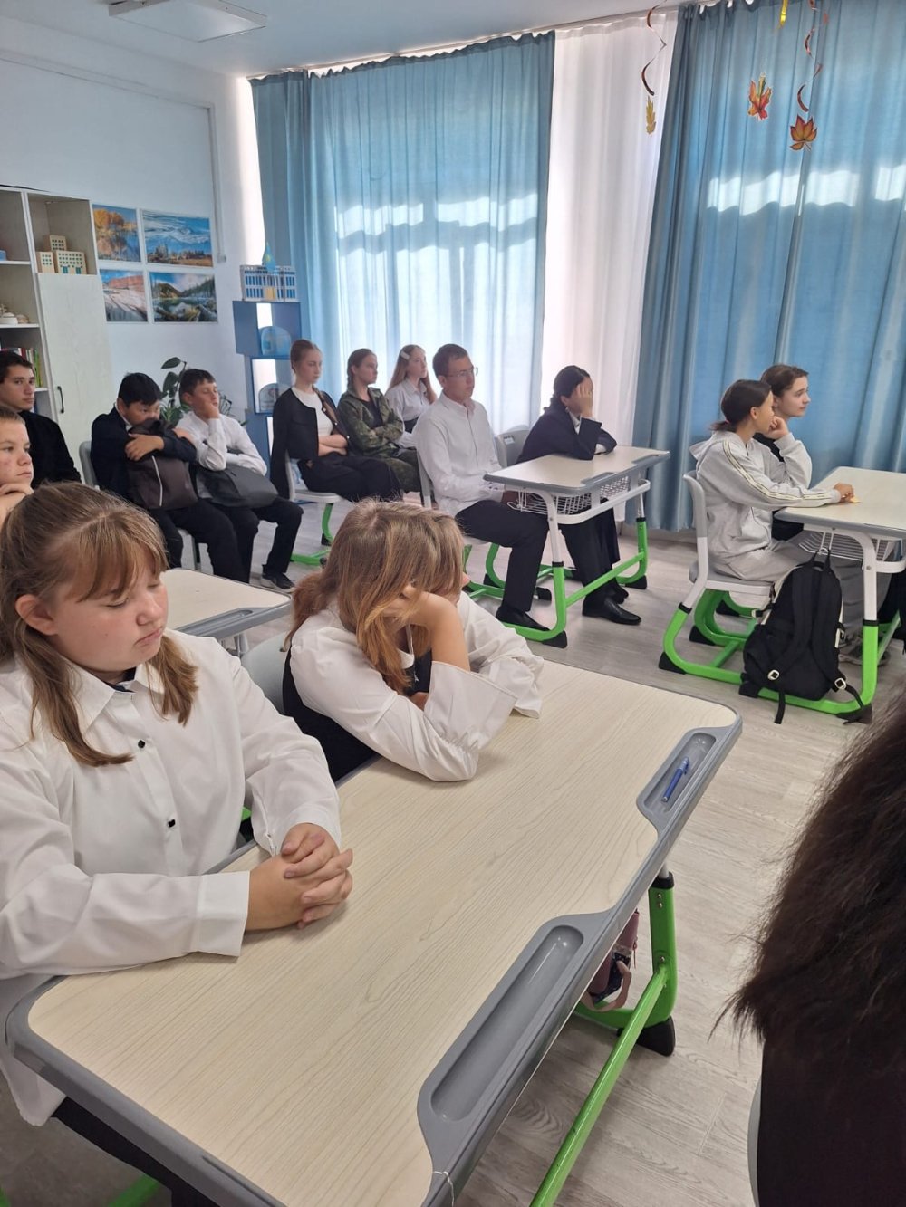 Разъяснительная беседа со школьниками