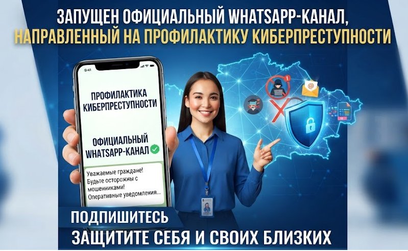 Запущен официальный WhatsApp-канал по профилактике киберпреступности