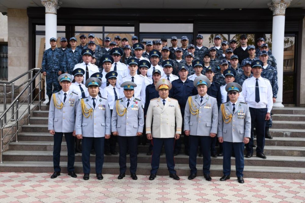 33 молодых сотрудника полиции приняли присягу в Кокшетау
