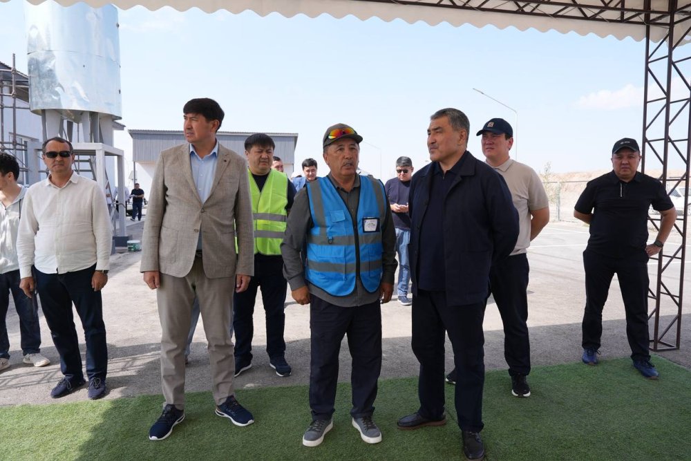 В Туркестанской области проверено исполнение поручений Президента по модернизации водохозяйственных объектов