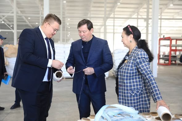 В Актюбинской области предприятие по производству полипропиленовой упаковки расширяет производство