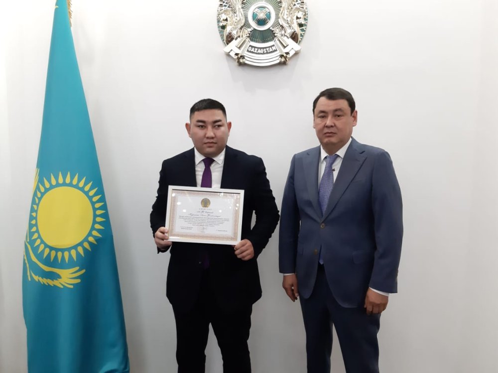 Благодарность за организацию выборов депутатов Курултая