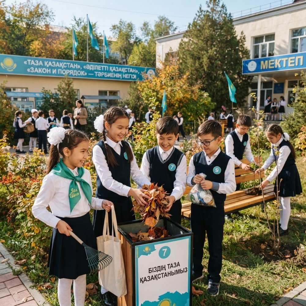 Интеграция принципов «Таза Қазақстан» в систему воспитания: новая инициатива депутатов