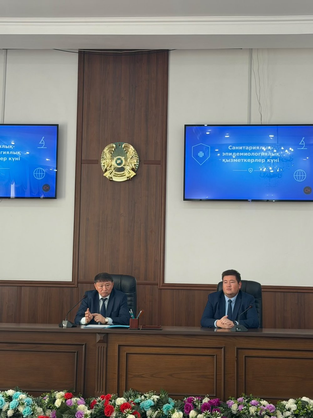 Здоровье народа: в Алакольском районе поздравили специалистов санитарно-эпидемиологической службы