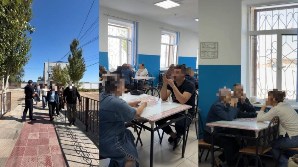 В Кызылорде осужденные встретились с родственниками