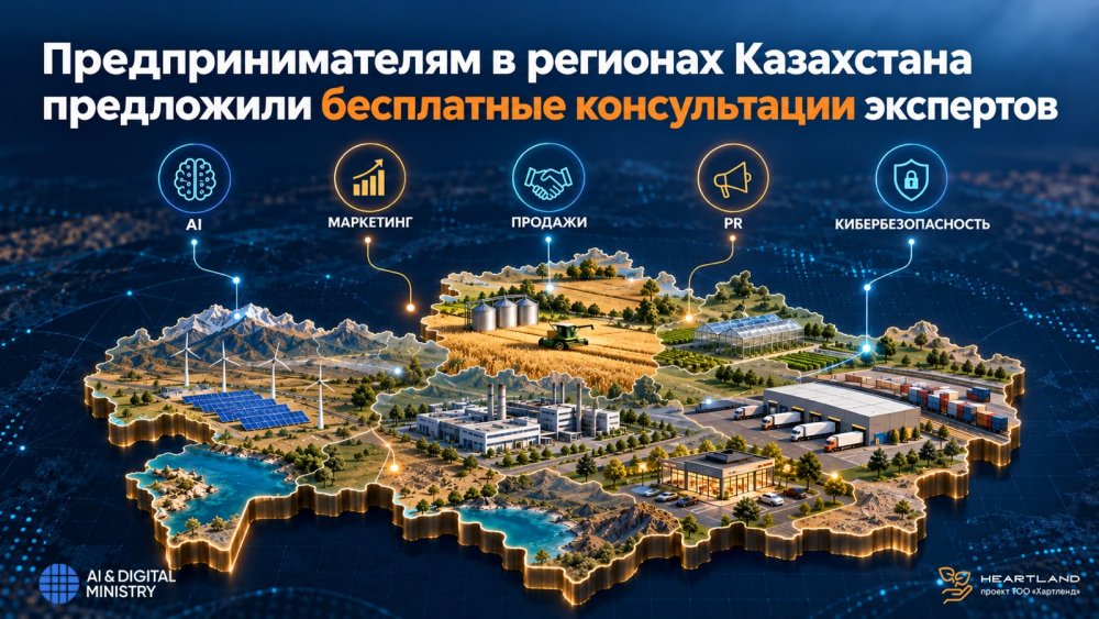 Технологии меняются быстрее бизнеса: предпринимателям в регионах Казахстана предложили бесплатные консультации экспертов