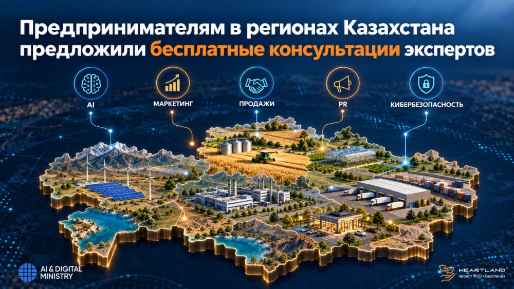 Технологии меняются быстрее бизнеса: предпринимателям в регионах Казахстана предложили бесплатные консультации экспертов