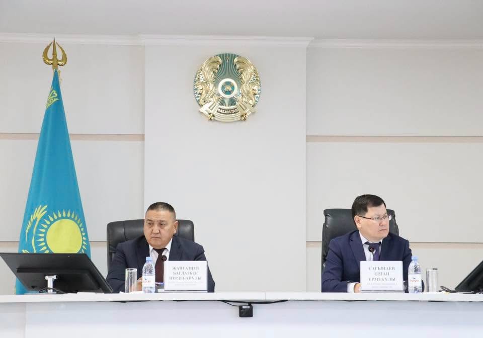 ВИЦЕ-МИНИСТР НАЦИОНАЛЬНОЙ ЭКОНОМИКИ ВСТРЕТИЛСЯ С ЖИТЕЛЯМИ ТОЛЕБИЙСКОГО РАЙОНА