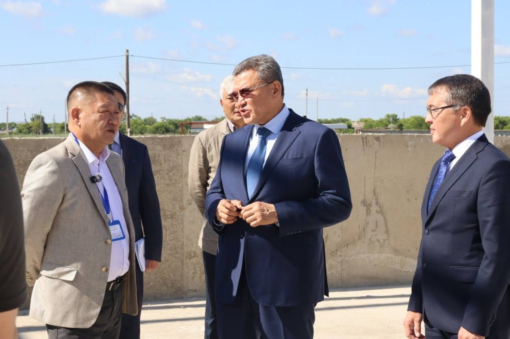 Рабочая поездка акима Северо-Казахстанской области Гауез Торсановича Нурмухамбетова в Айыртауский район