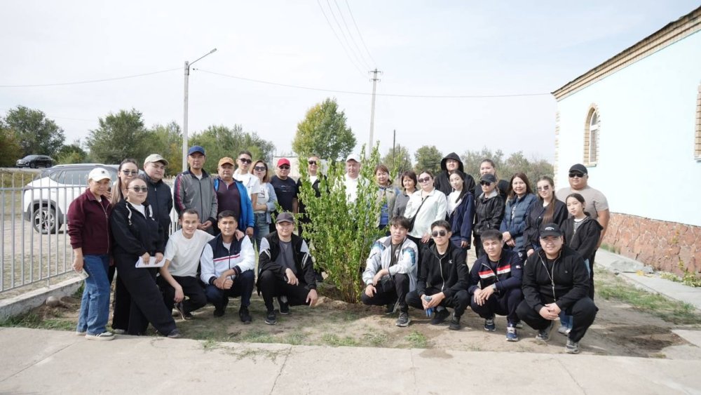 В районе Жаңасемей в рамках Всемирного дня чистоты World Cleanup Day прошёл субботник