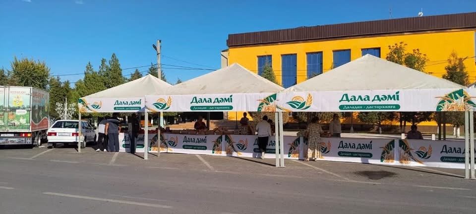 В Туркестанской области прошла ярмарка «Dala Dami»