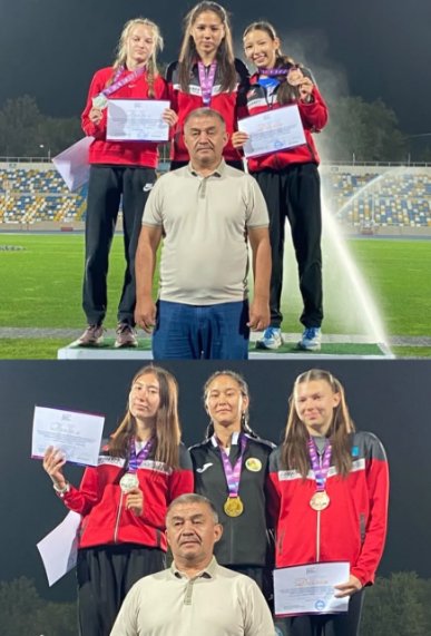 Карагандинские легкоатлеты завоевали 54 медали на чемпионате Казахстана