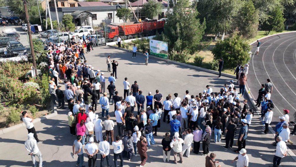 ТУРКЕСТАН: В АРЫСИ ПРОШЕЛ ОБЩЕГОРОДСКОЙ СУББОТНИК