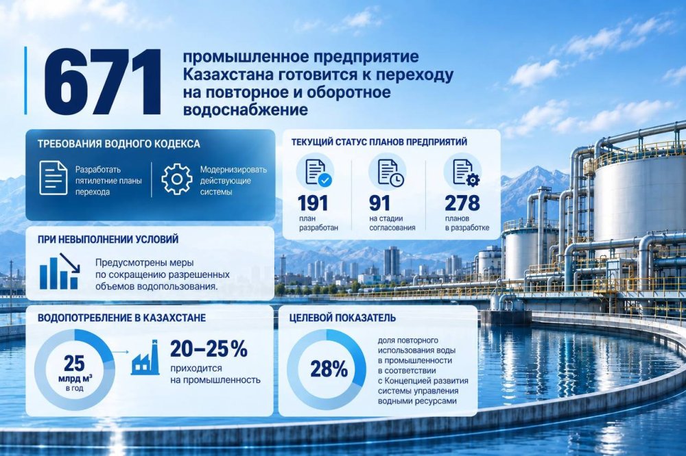 ВОДОСБЕРЕЖЕНИЕ В ПРОМЫШЛЕННОСТИ