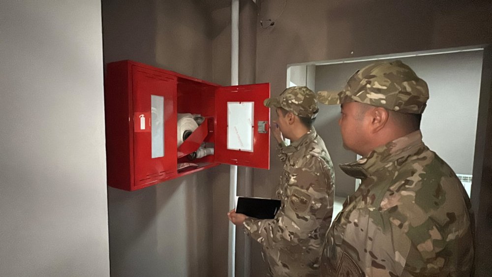 В рамках профилактической акции «Жатакхана» спасатели ДЧС ВКО проводят профилактические рейды