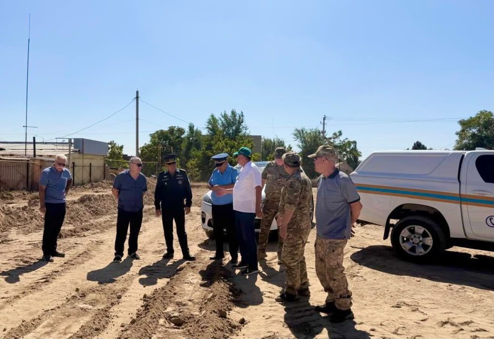 В Туркестанской области проверили готовность к паводковому периоду