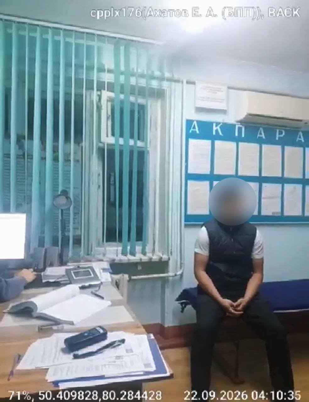 В области Абай 34-летний водитель управлял автомобилем в состоянии алкогольного опьянения.