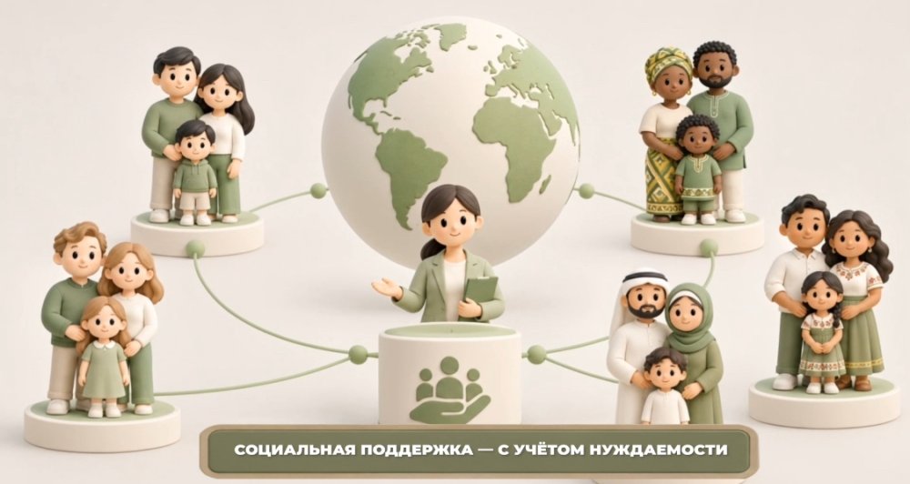 МИРОВОЙ ОПЫТ: СОЦИАЛЬНАЯ ПОДДЕРЖКА ВСЁ ЧАЩЕ ПРЕДОСТАВЛЯЕТСЯ С УЧЁТОМ НУЖДАЕМОСТИ
