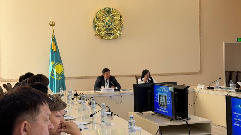 Состоялась очередная XXXI сессия Шахтинского городского маслихата