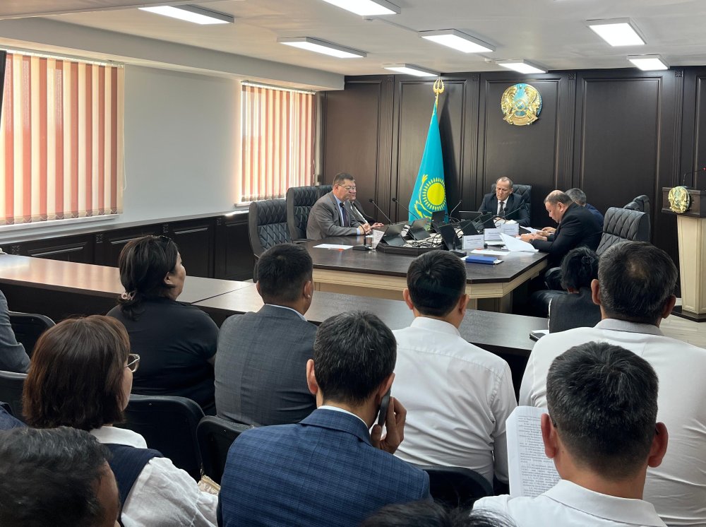 24 сентября 2026 года проведена встреча с представителями объектов аудита, проведенных в І полугодии 2026 года Ревизионной комиссии по Жамбылской области