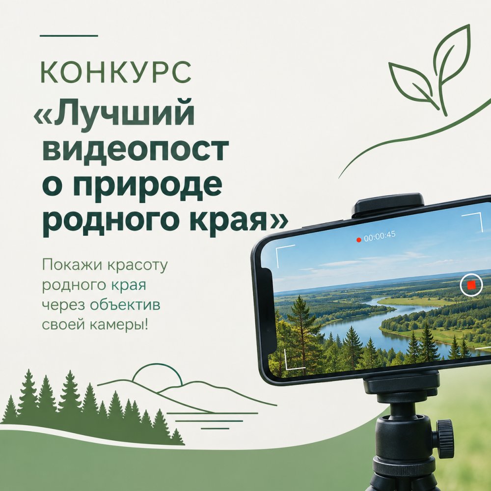 Конкурс «Лучший видеопост о природе родного края»