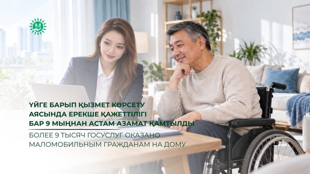 Более 9 тысяч госуслуг оказано маломобильным гражданам на дому
