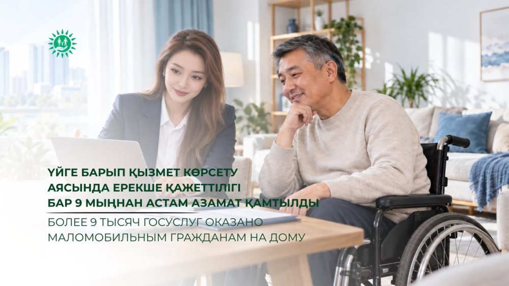 Более 9 тысяч госуслуг оказано маломобильным гражданам на дому