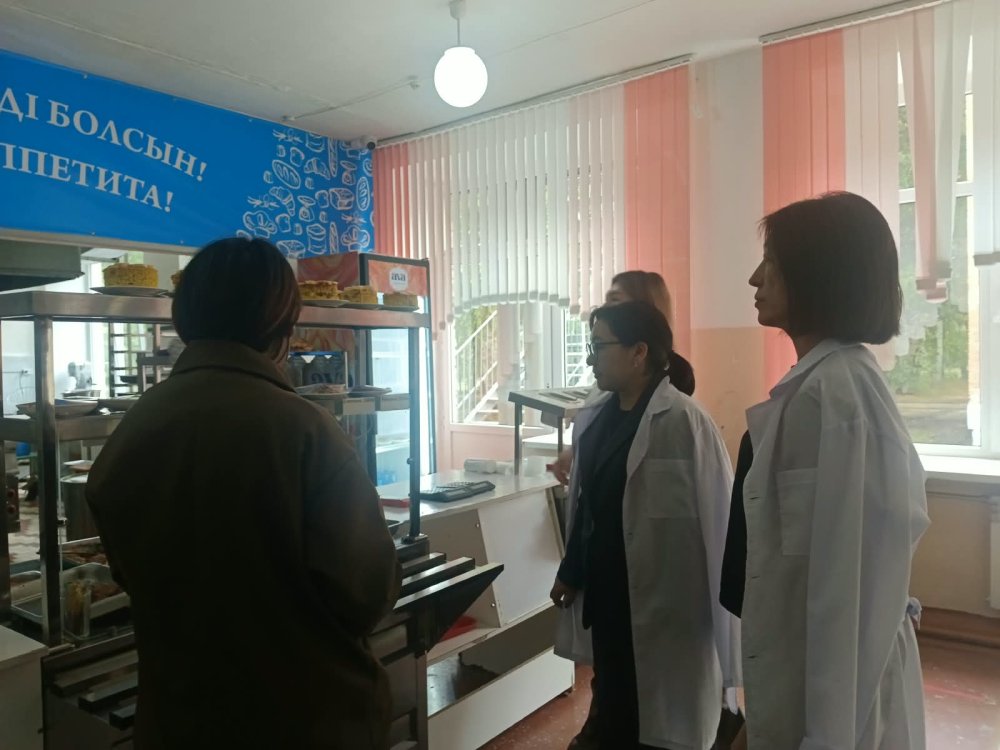 Мониторинг межведомственной экспертной группой по контролю за качеством питания учащихся и воспитанников в организациях образования