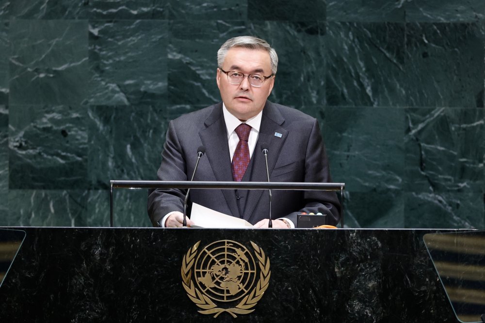 Глава МИД Казахстана выступил на общих дебатах 81-й сессии Генеральной Ассамблеи ООН
